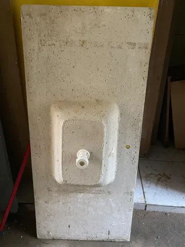 Pia de lavar louças de fibra 1 metro e 20 