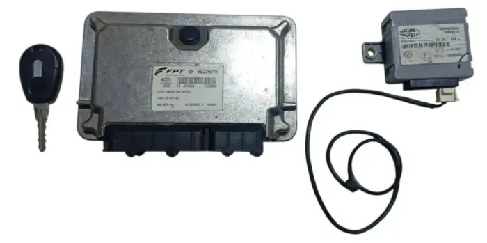 Kit Modulo Injeção Palio 1.0 8v Flex 2003 A 2008 Iaw 4df.ph (Usado)