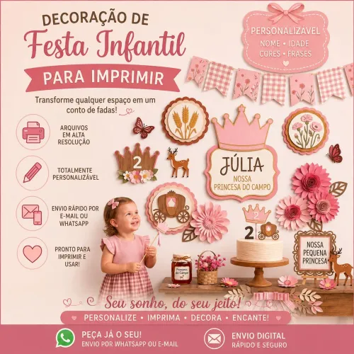 DECORAÇÃO PARA FESTA INFANTIL 