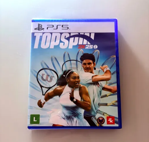 PS5 Play 5 Original Lacrado Novo Top Spin 2K 25 Jogo de Tênis Futebol FC