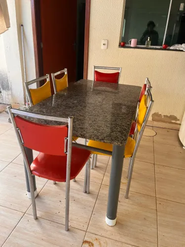 Mesa 6 Cadeiras - Oferta Única 