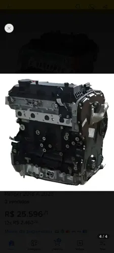 Motor da ranger 5 cilindro 3.2 revisado (STD) todas peças revisada