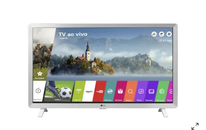 Smart tv 32 polegadas BRANCA 