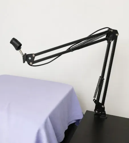 Braço Articulado para Microfone de Mesa - R$ 50