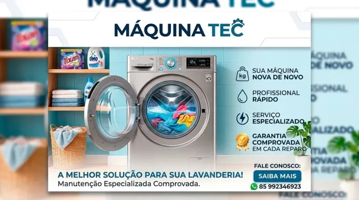 Concerto de máquina de lavar roupas