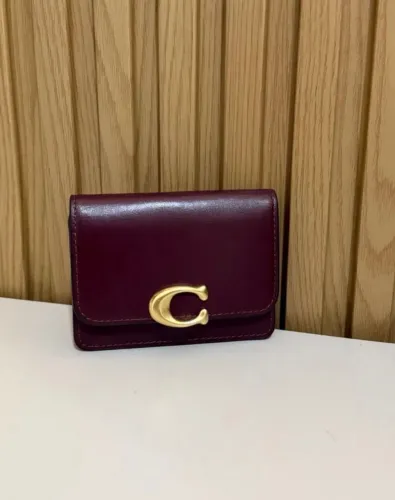 Carteira Coach bandit Bordo original