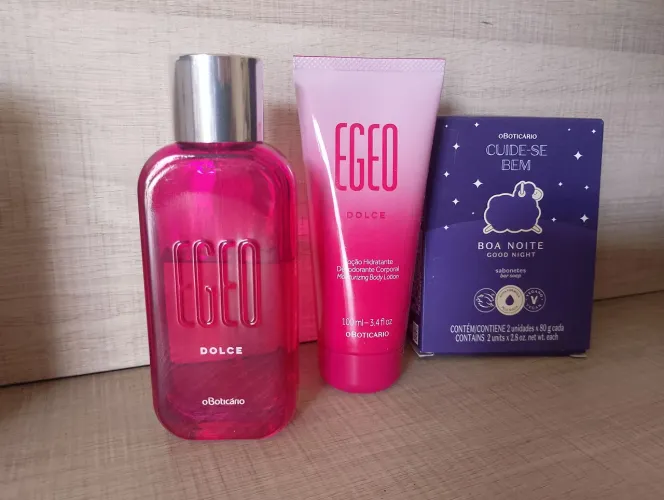 Kit perfume O boticário Egeo Dolce feminino 