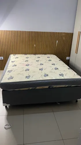 Cama box + colchão
