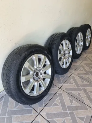 Jogo de Rodas aro 15 x6 Devine 4x100/108 Krmai K16