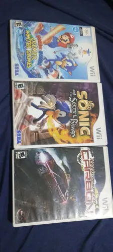 TRÊS JOGOS DE NINTENDO Wii ORIGINAIS!