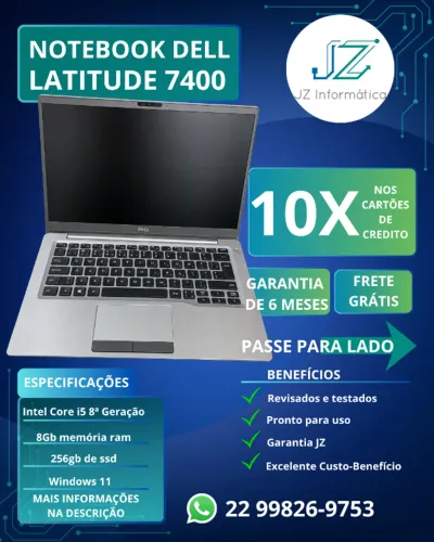 Notebook Dell Latitude 7400