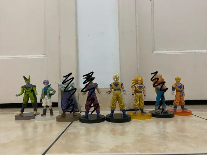 Dragon Ball - Action Figures de Resina
