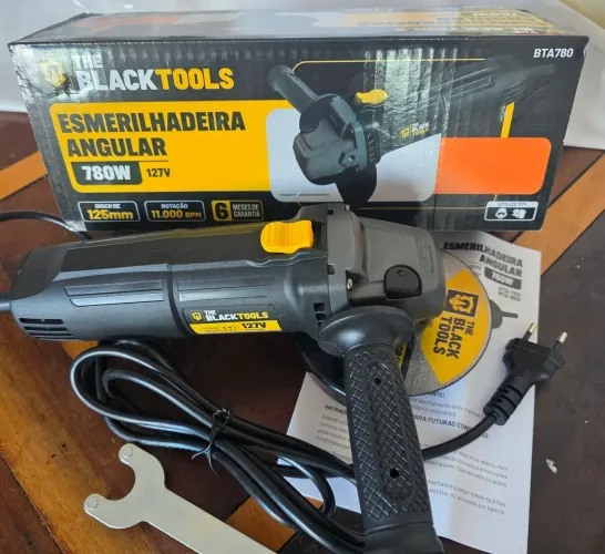 Esmerilhadeira Lixadeira Angular Profissional The Black tools 