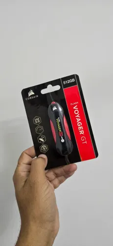 Unidade flash Corsair Voyager GT Pendrive USB 3.0 512GB