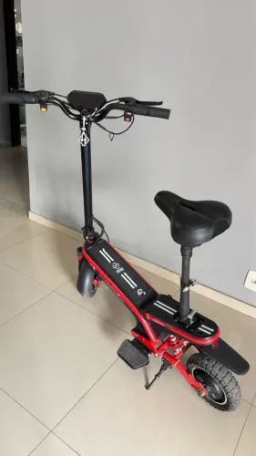 Patinete elétrico Drop jetter 800w lítio 48v c/ banco e painel 