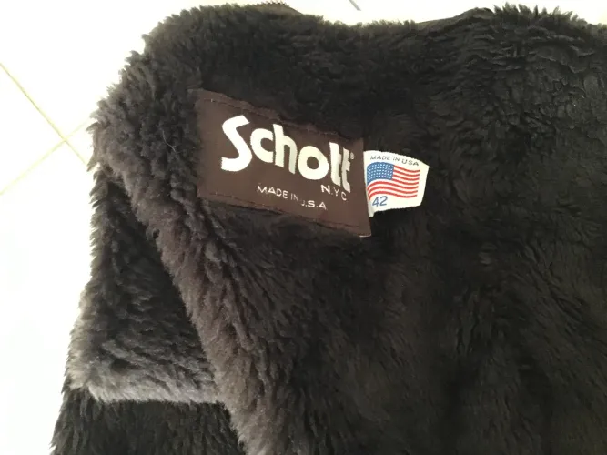 Jaqueta de couro USA