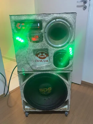 Caixa trio automotiva 