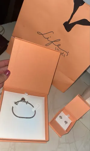 Pulseira e brinco vivara originais
