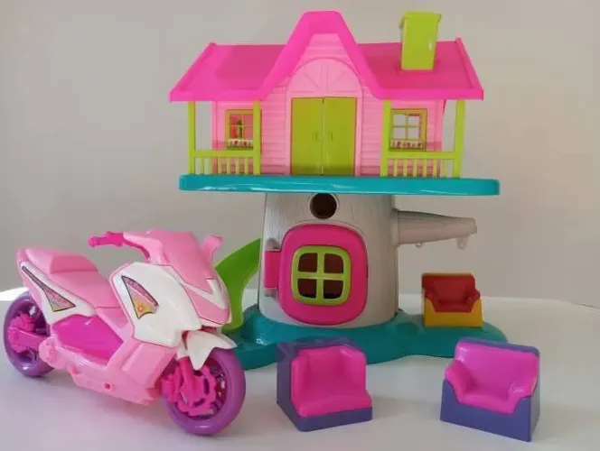 Casinha da Árvore Faz De Conta Brinquedo de Bonecas Completa Leia o Anúncio 