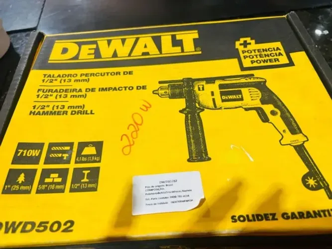 Furadeira de Impacto de 1/2 Dewart 220w