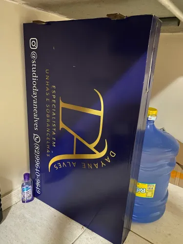 2 placas para faixada