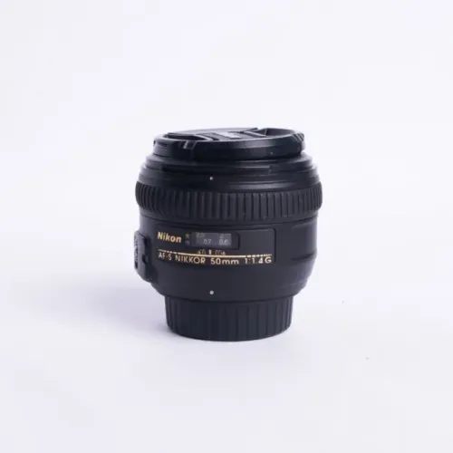 Lente Nikon 50mm 1.4 G Fx E Dx Full Frame E Cropada
