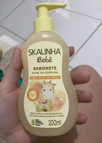Sabonete líquido skalinha infantil 