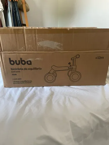 Buba; bicicleta de equilíbrio com som (rosa)