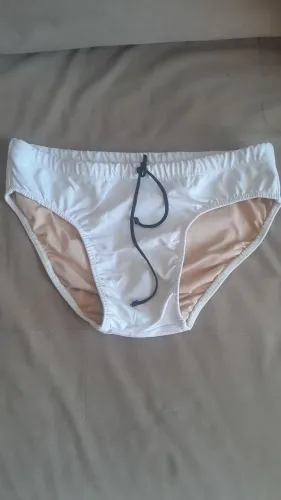 Sunga slim branca 