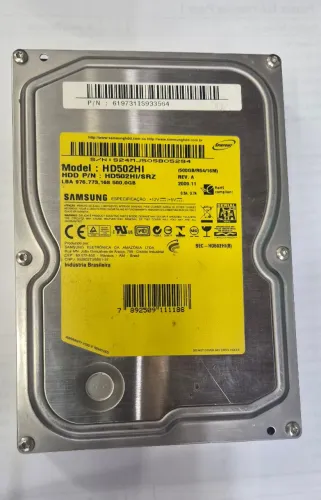 HD 500 GB Saudável