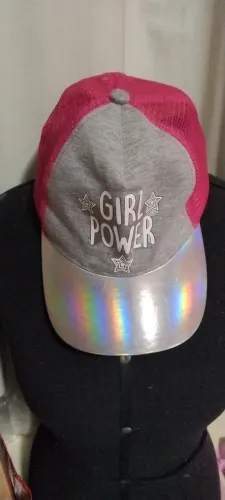 Boné Juvenil Girl Power da marca Accessori Kids,