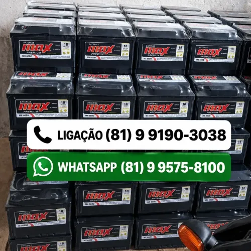 Bateria de carro max premium - mais potencia e desempenho ( frete grátis)