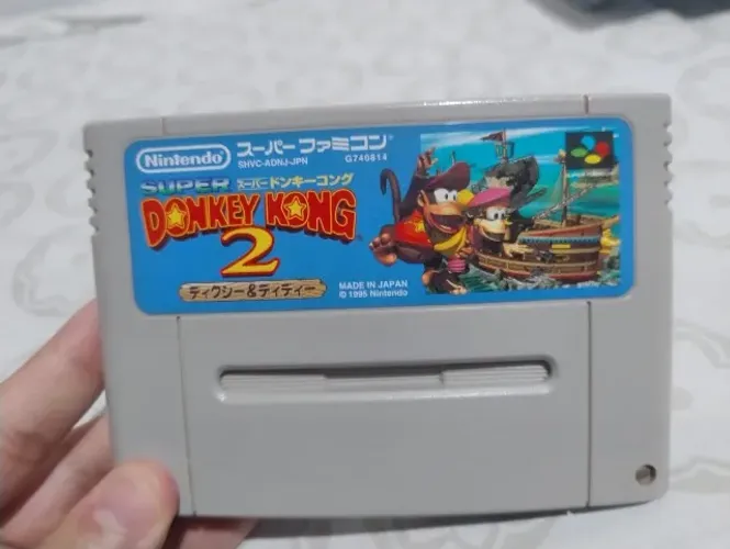 Super Famicom (Nintendo) - Fita original - Donkey Kong Country 2