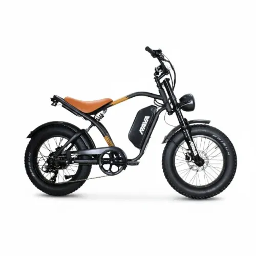 Bicicleta Rava E-Chopper Steel 800w 48v Aro 20" Preto 29302