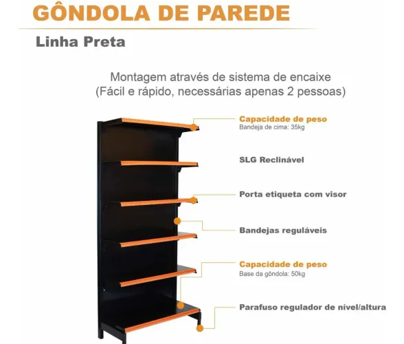 Gôndola, prateleiras, porta pallets direto da fabrica, entrega rápida p baixada santista