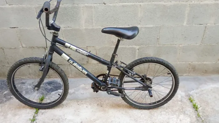 Bicicleta Caloi aro 20<br>Bicicleta Caloi preta