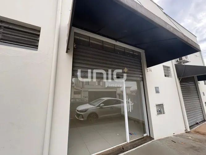 Salão comercial para alugar no bairro Paulista, em Piracicaba/SP. REF: SA3183