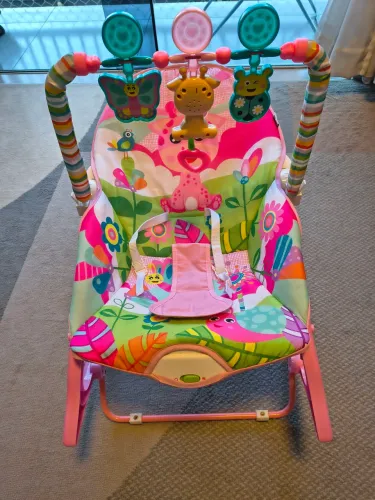 Cadeirinha De Descanso E Balanço Bebê Funtime Maxibaby 18kgs