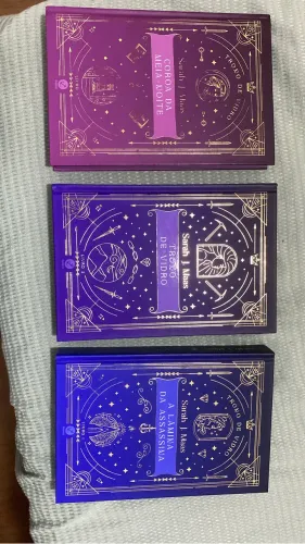 Livros Trono de Vidro - Volume 1, 2 e 3
