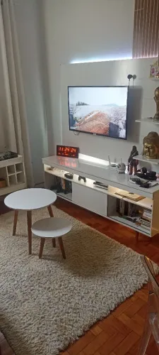 Jogo de sala com led 5 peças completo