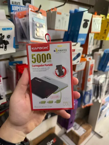 Carregador Portátil Power bank 5000mAh