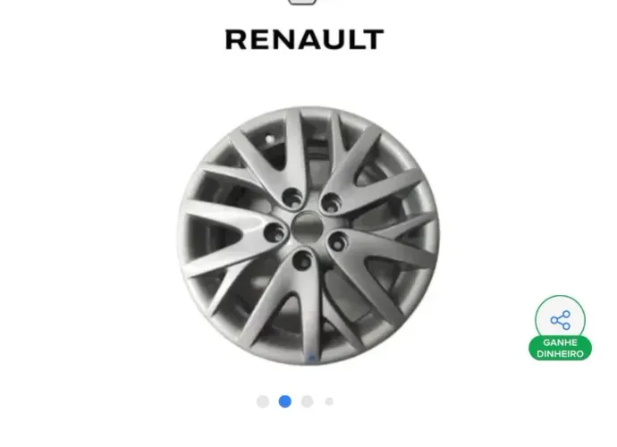 Roda + Pneus - Renault Fluence