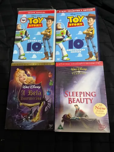 Dvds raros disney lote