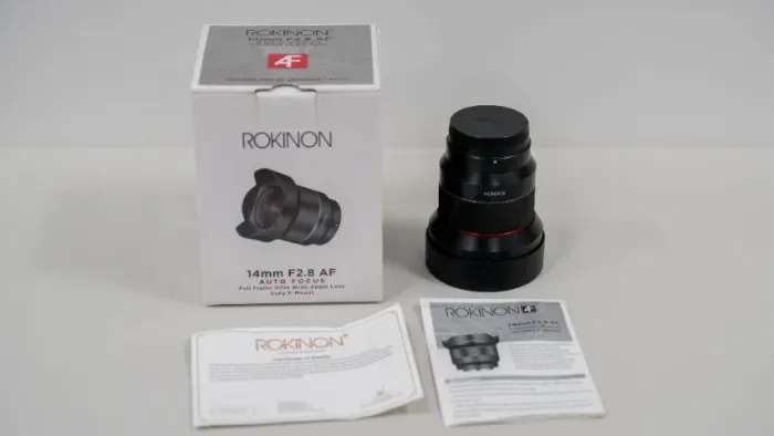 Lente Rokinon 14mm F2.8 AF para Sony Emount