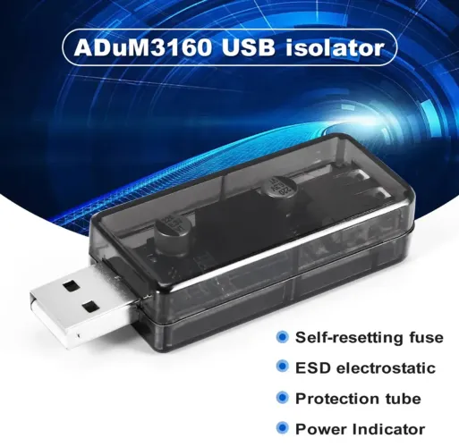 Isolador usb contra ruído