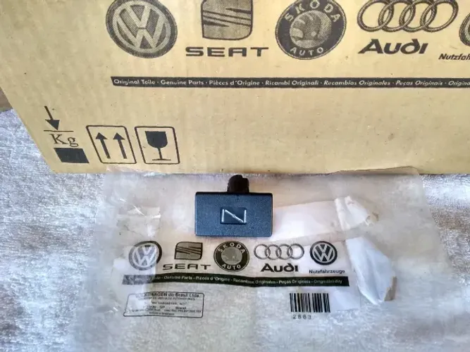 Botão Puxador Afogador Cabo Gol Saveiro Parati Voyage Quadrado G1 GTI Original Volkswagen