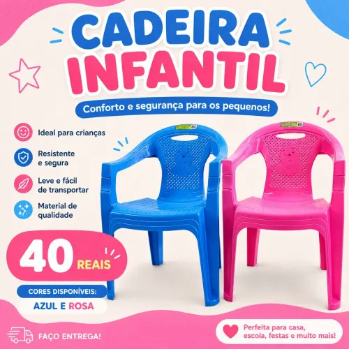 Cadeiras infantil