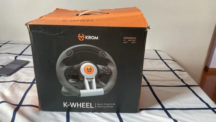 Volante k-wheel krom