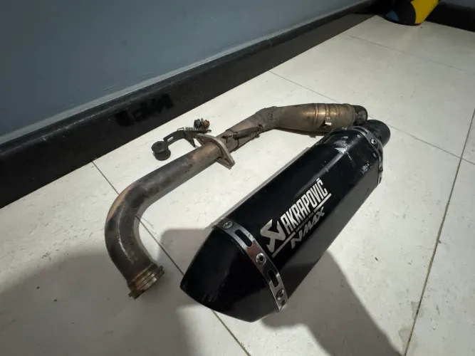 ESCAPAMENTO NMAX AKRAPOVIC INOX 