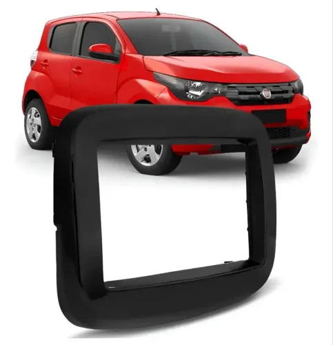 Moldura para dvd 2 din Fiat mobi